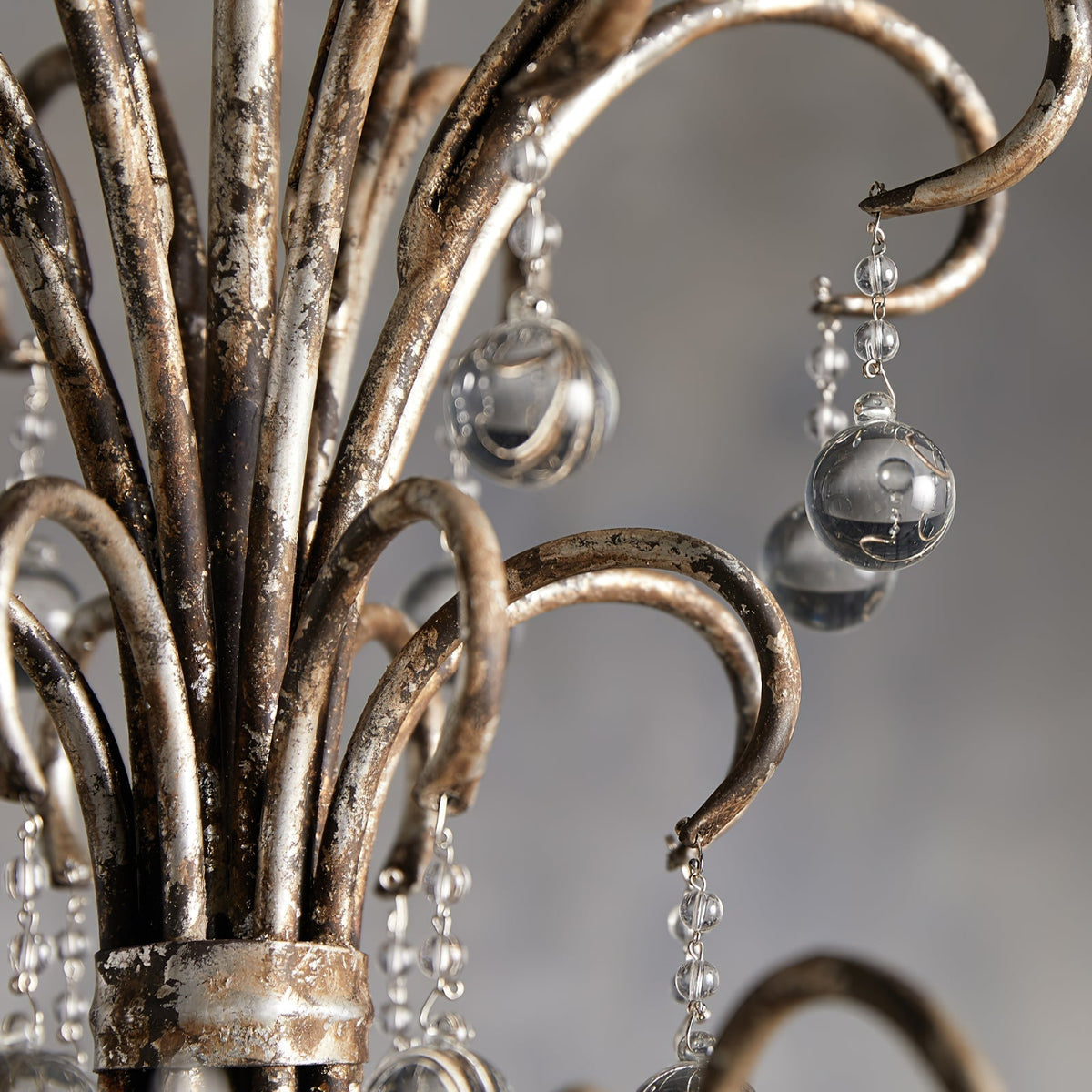 Ermira Lustre Cristal Verre Luxe Postmoderne Salon