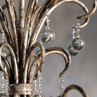 Ermira Lustre Cristal Verre Luxe Postmoderne Salon