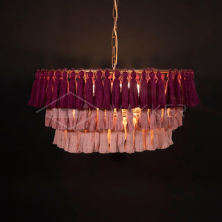 Lustra Lustre Rose Bohème Chic