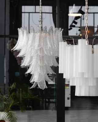 Ersoran Lustre Métal Verre Luxe Postmoderne