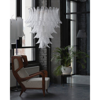 Ersoran Lustre Métal Verre Luxe Postmoderne