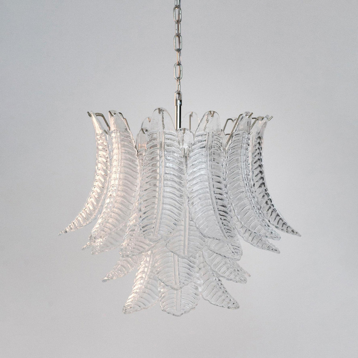 Ersoran Lustre Métal Verre Luxe Postmoderne