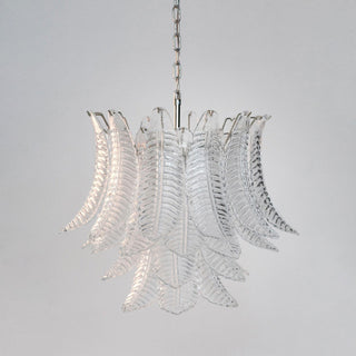 Ersoran Lustre Métal Verre Luxe Postmoderne