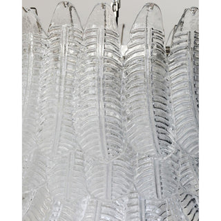 Ersoran Lustre Métal Verre Luxe Postmoderne
