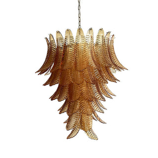 Ersoran Lustre Métal Verre Luxe Postmoderne