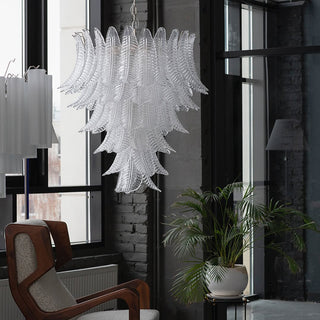 Ersoran Lustre Métal Verre Luxe Postmoderne