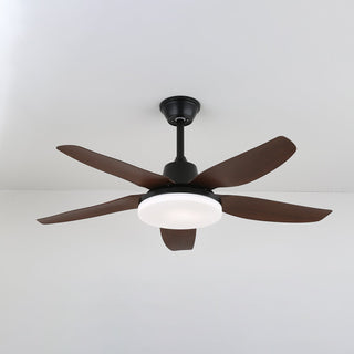 Plafonnier Ventilateur Luvo Moderne en Bois