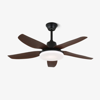 Plafonnier Ventilateur Luvo Moderne en Bois