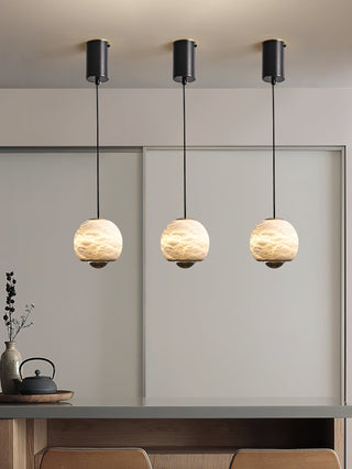 Zephaan Suspension Laiton Albâtre Moderne Minimaliste