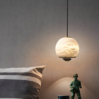 Zephaan Suspension Laiton Albâtre Moderne Minimaliste