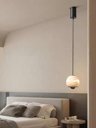 Zephaan Suspension Laiton Albâtre Moderne Minimaliste