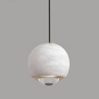 Zephaan Suspension Laiton Albâtre Moderne Minimaliste