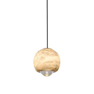 Zephaan Suspension Laiton Albâtre Moderne Minimaliste
