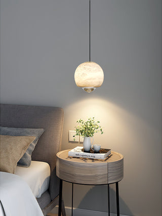 Zephaan Suspension Laiton Albâtre Moderne Minimaliste