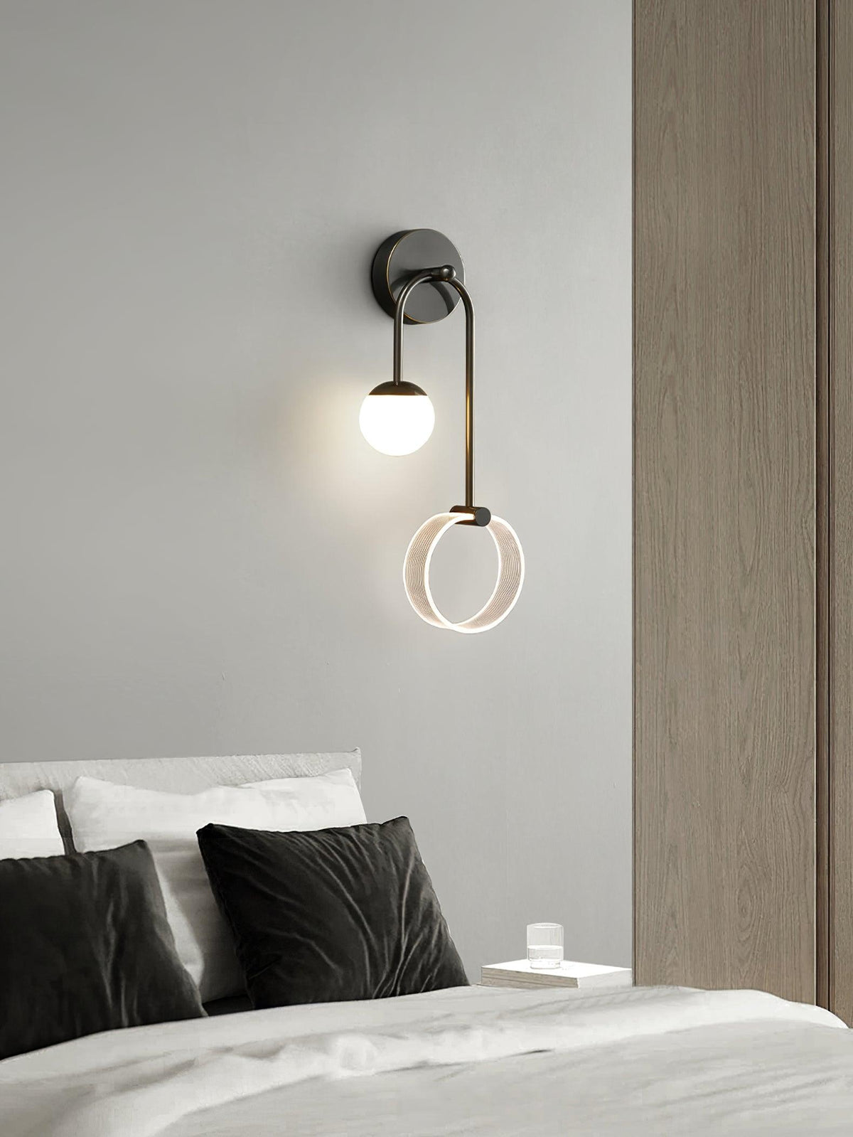 Edruna Applique Murale LED Laiton Minimaliste Moderne