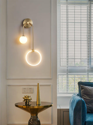 Warren Applique Murale LED Laiton Minimaliste Moderne