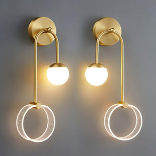 Warren Applique Murale LED Laiton Minimaliste Moderne