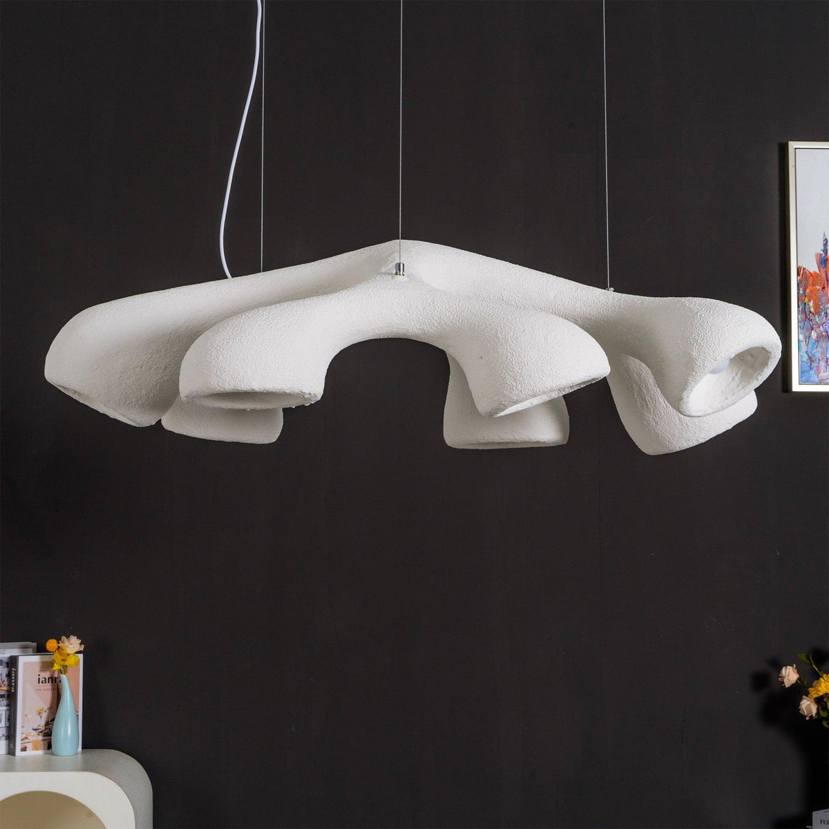 Wave Suspension Polystyrène Moderne