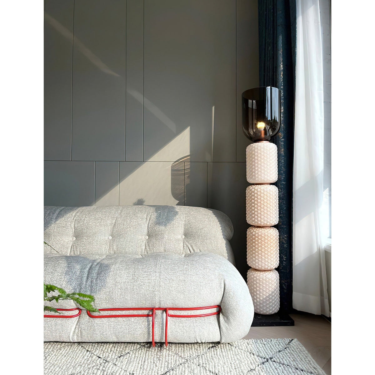 Ficupala Floor Lamp-Neutral Decor