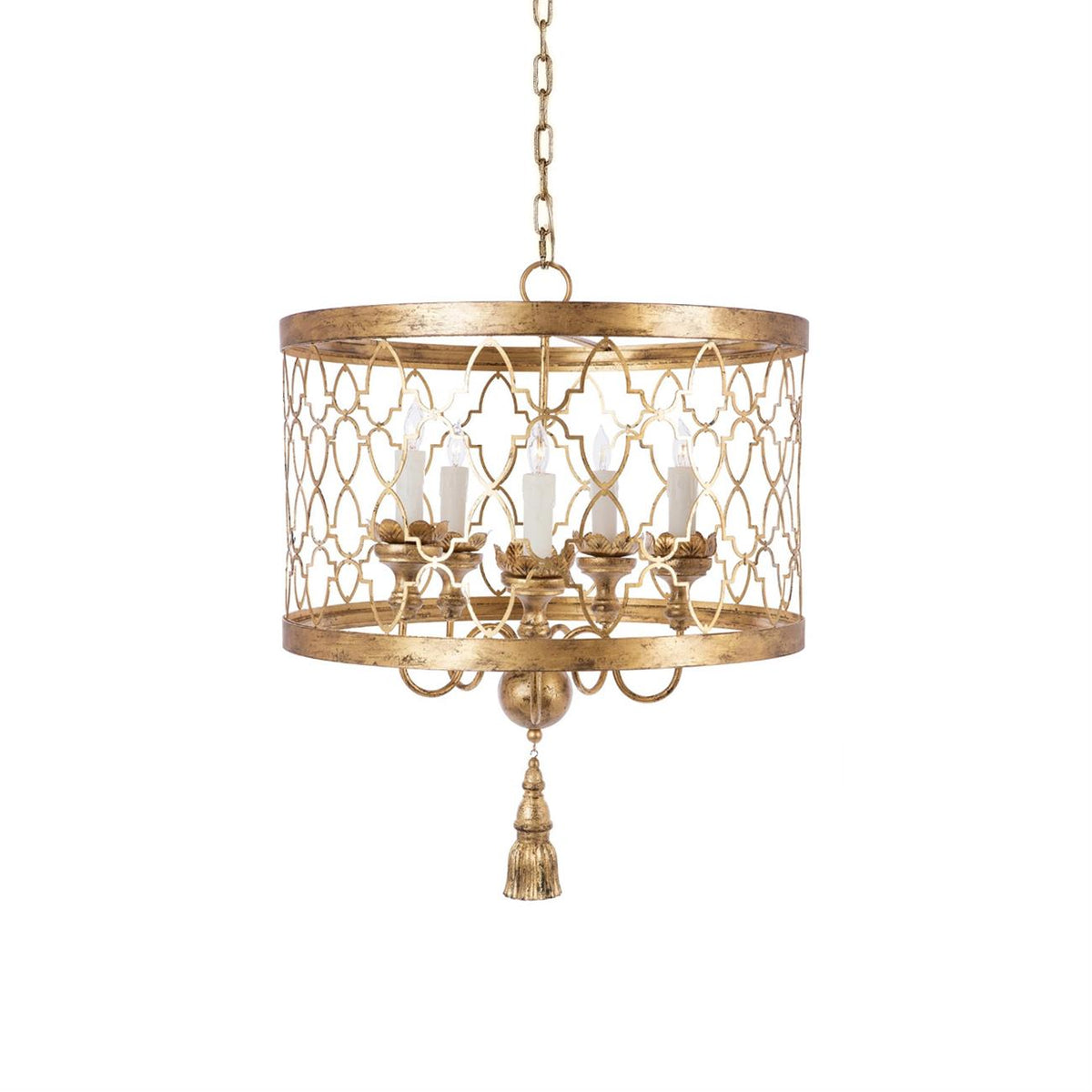 Cetheel Lustre Tambour Métal Luxe Postmoderne