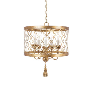 Cetheel Lustre Tambour Métal Luxe Postmoderne