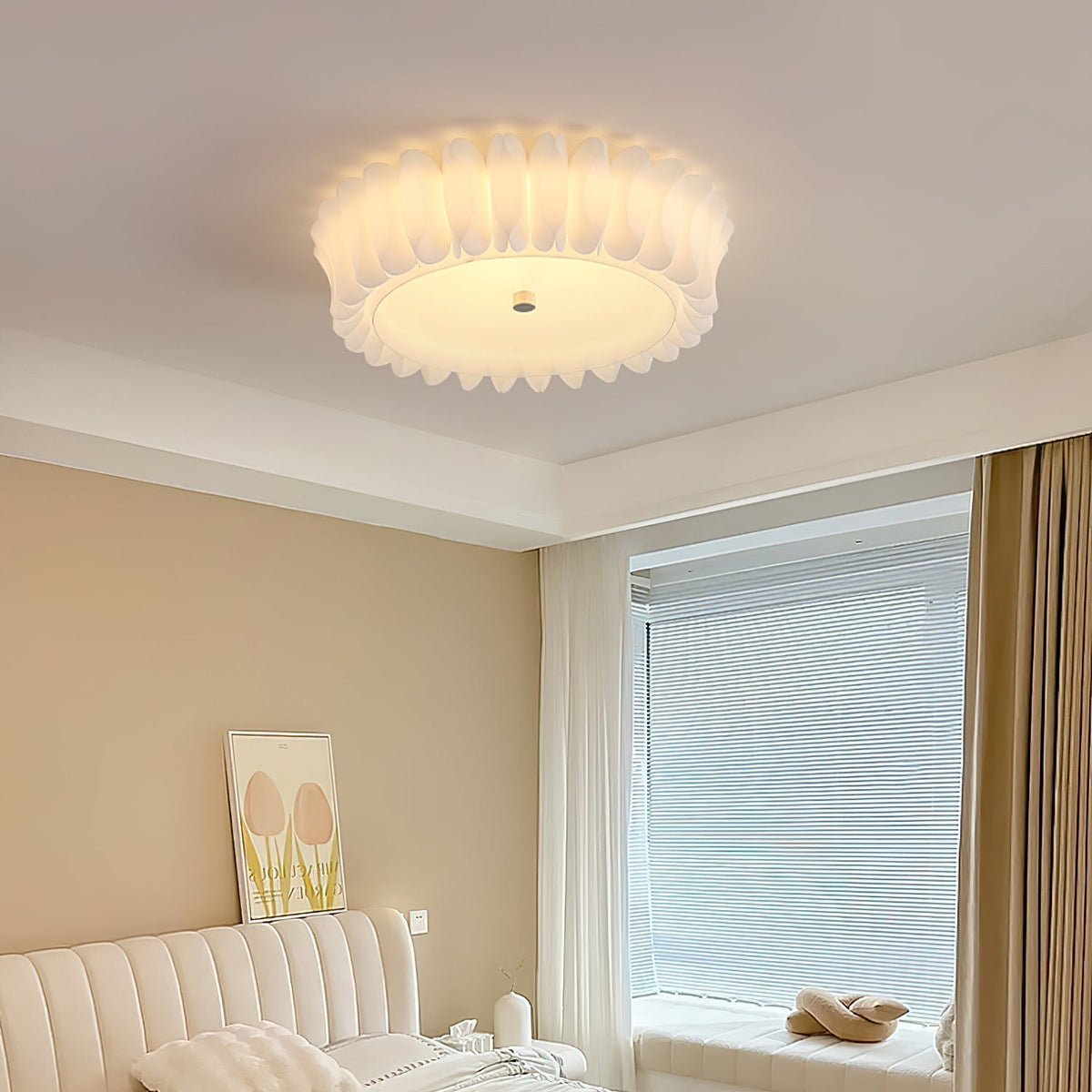 Petalis LED Ceiling Light-Neutral Decor