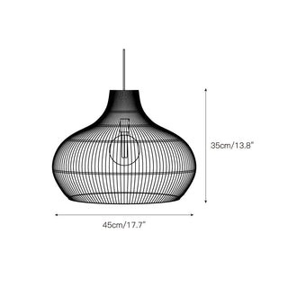 Elsilira Suspension Rotin Élégance Naturelle