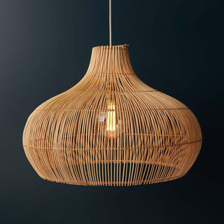 Elsilira Suspension Rotin Élégance Naturelle