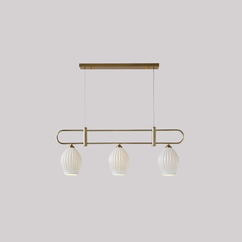 Arlirir Moderne Minimaliste Art Céramique Suspension Lumière