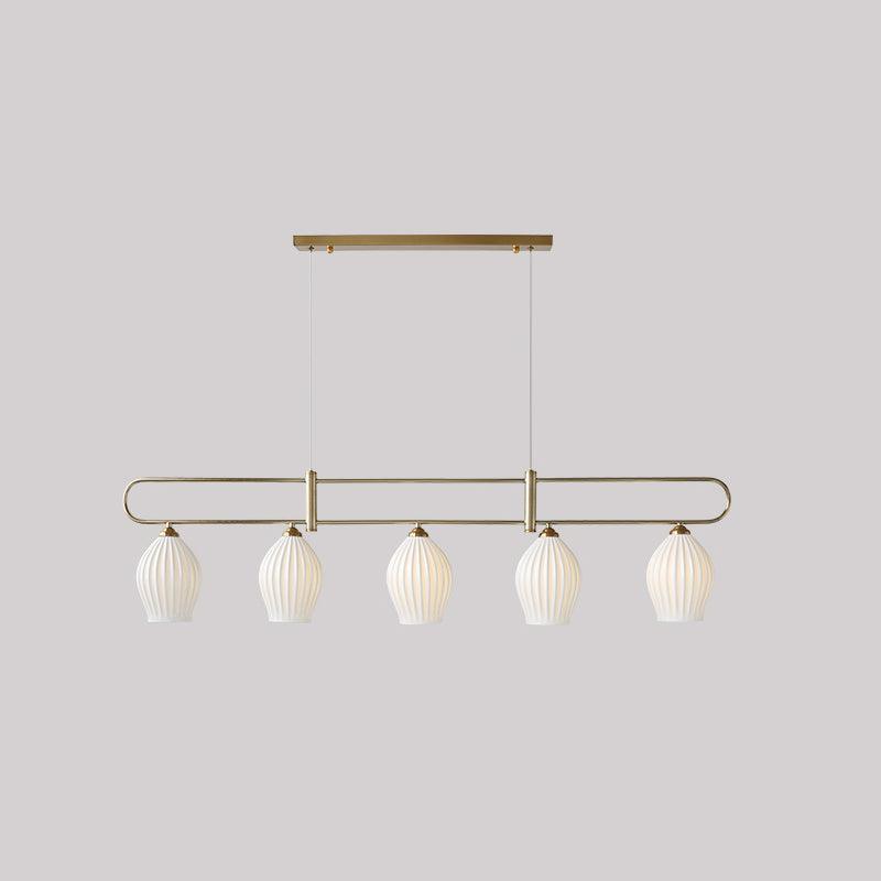 Arlirir Moderne Minimaliste Art Céramique Suspension Lumière