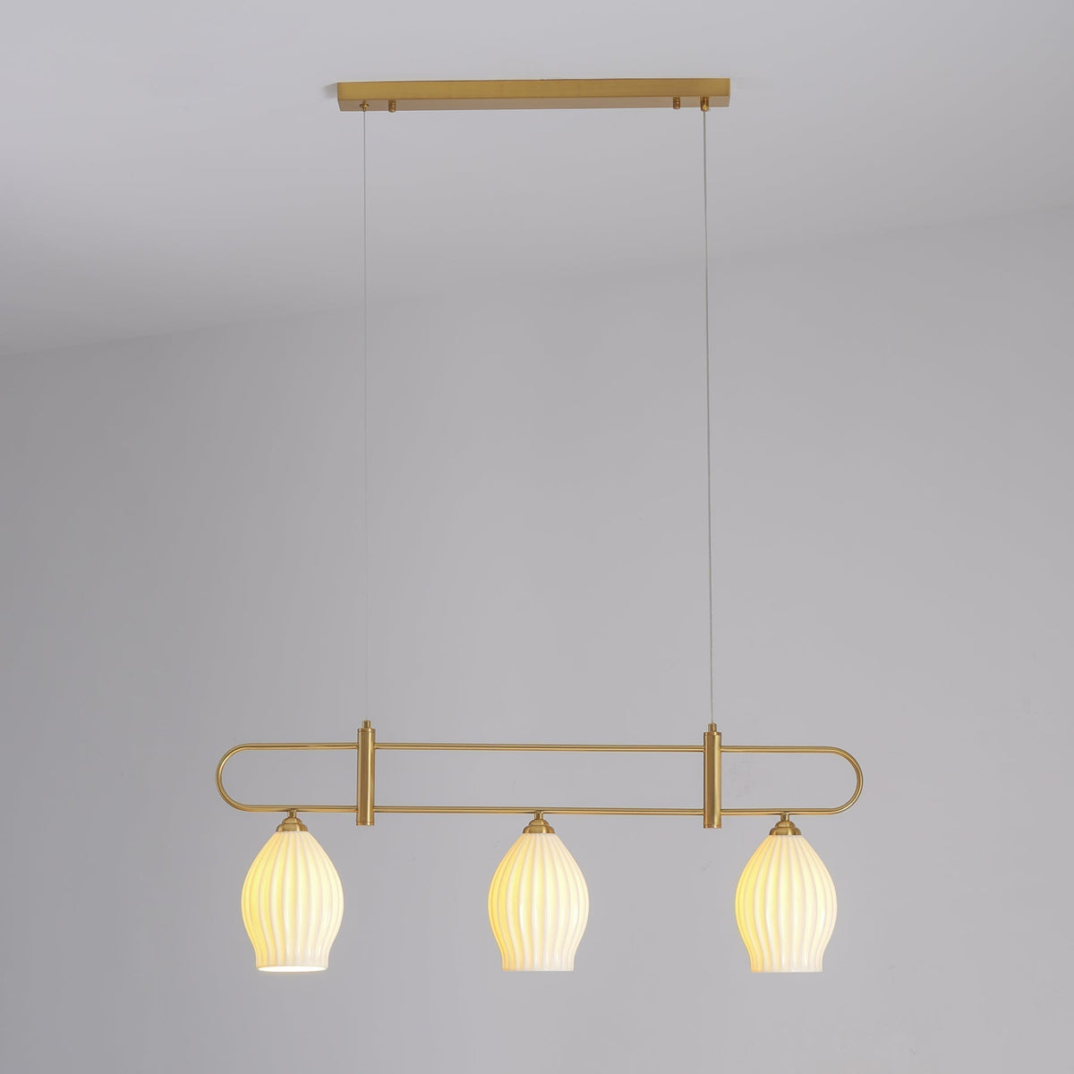 Arlirir Moderne Minimaliste Art Céramique Suspension Lumière