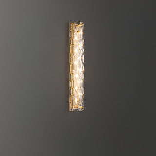 Lumix Lampe Murale en Laiton et Verre Glam