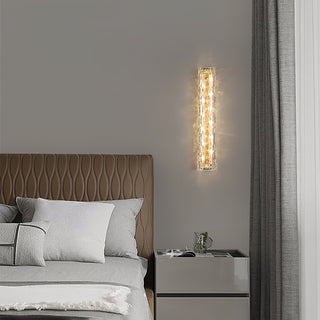 Lumix Lampe Murale en Laiton et Verre Glam