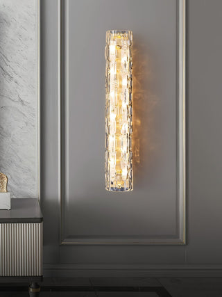Lumix Lampe Murale en Laiton et Verre Glam