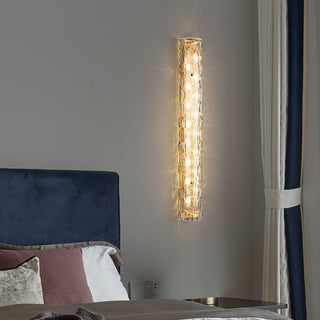 Lumix Lampe Murale en Laiton et Verre Glam