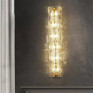 Lumix Lampe Murale en Laiton et Verre Glam