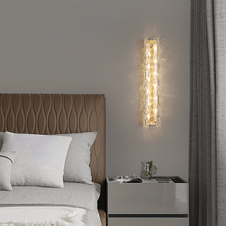 Lumix Lampe Murale en Laiton et Verre Glam