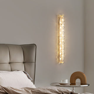 Lumix Lampe Murale en Laiton et Verre Glam