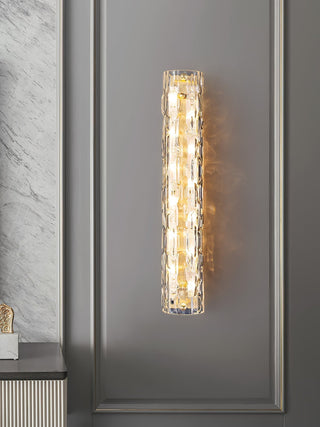 Lumix Lampe Murale en Laiton et Verre Glam