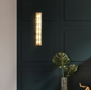 Lumix Lampe Murale en Laiton et Verre Glam