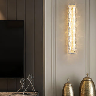 Lumix Lampe Murale en Laiton et Verre Glam