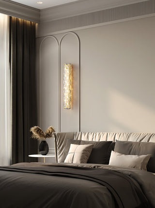 Lumix Lampe Murale en Laiton et Verre Glam