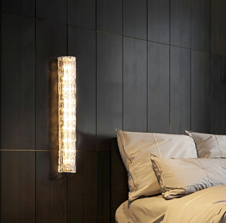 Lumix Lampe Murale en Laiton et Verre Glam