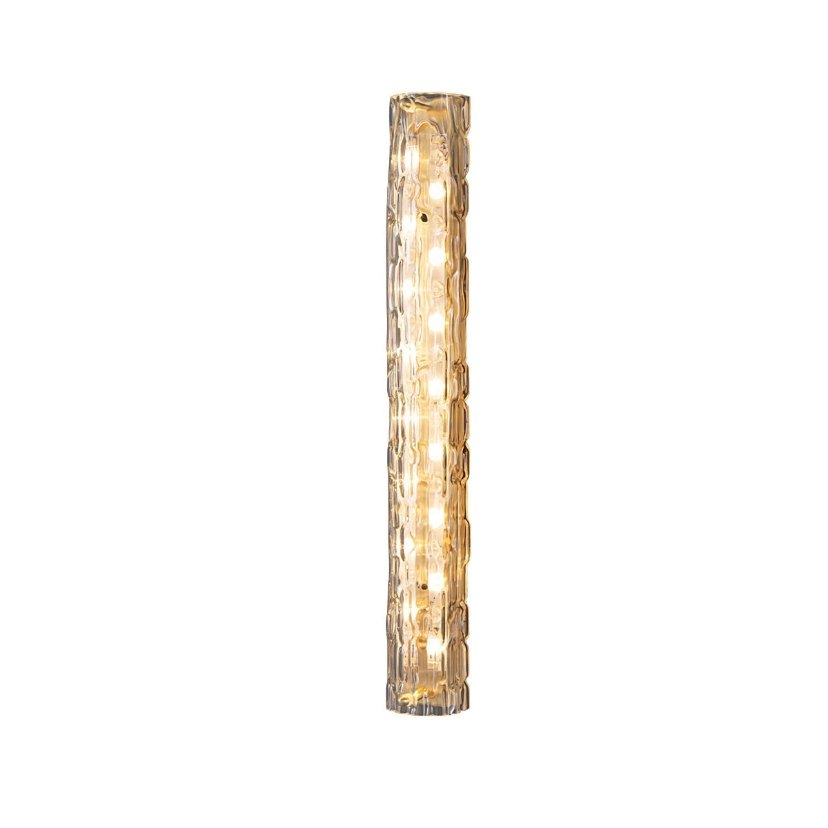 Lumix Lampe Murale en Laiton et Verre Glam