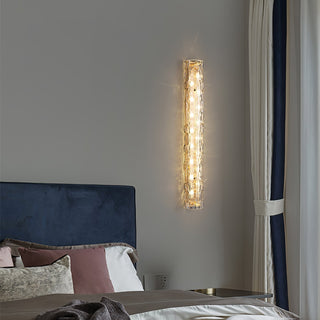 Lumix Lampe Murale en Laiton et Verre Glam
