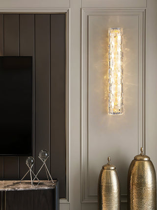 Lumix Lampe Murale en Laiton et Verre Glam