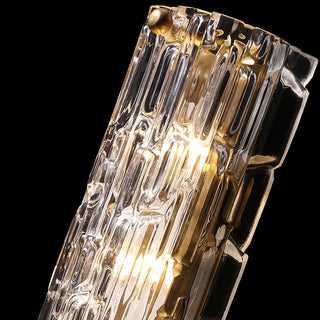 Lumix Lampe Murale en Laiton et Verre Glam