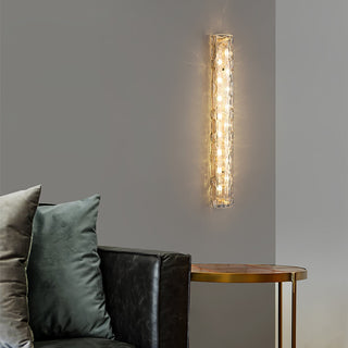 Lumix Lampe Murale en Laiton et Verre Glam