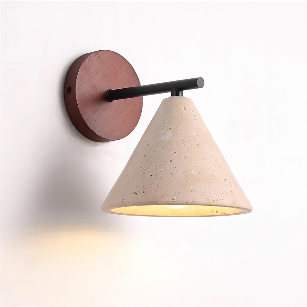 Tavero Modern Cone Wall Sconce-Neutral Decor