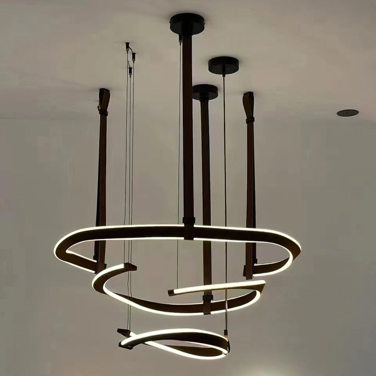 Cesorora Lustre en Cuir Artificiel Incurvé